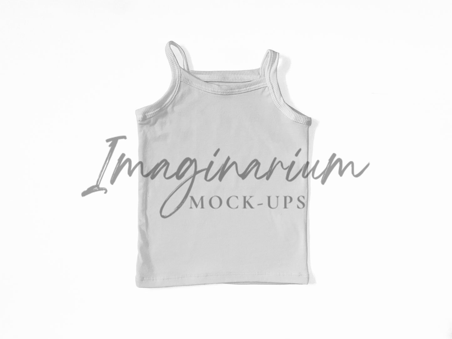 Summer Cami Tank Top Mock Up, Realistic Clothing Mockup for Photoshop and Procreate
