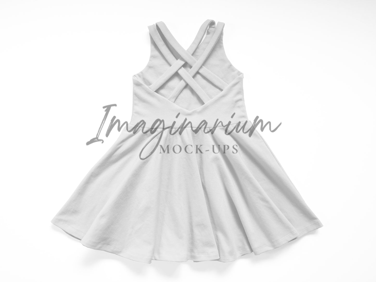 Tigerlily Multi Strap Dress Mock Up, Realistic Clothing Mockup for Photoshop and Procreate
