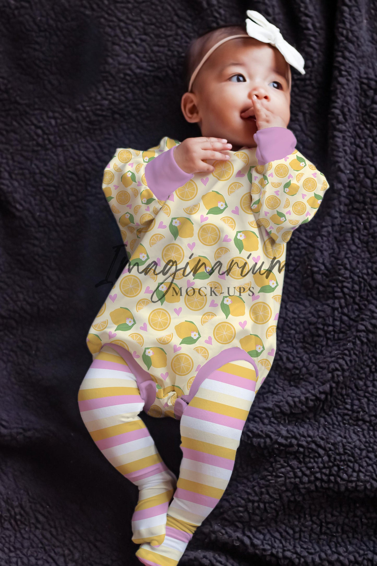 Modeled Sweater Romper and Tights Mock Up, Realistic Clothing Mockup for Photoshop and Procreate