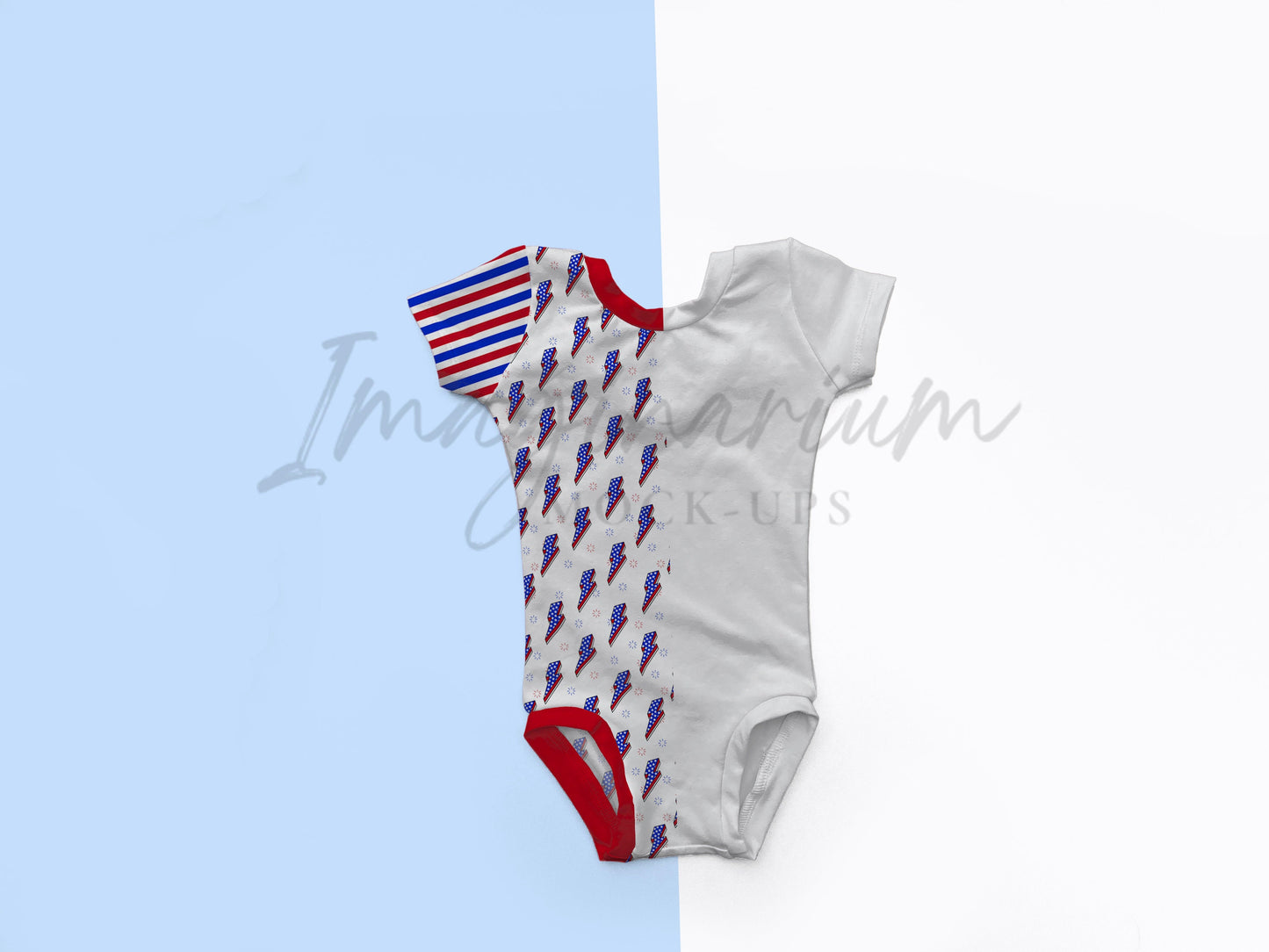 Styled Short Sleeve Leotard Mock Up, Realistic Mockup for Photoshop and Procreate