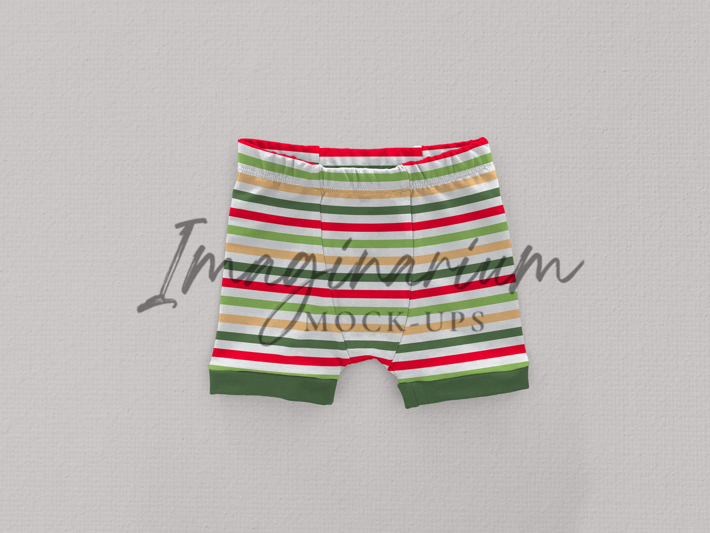 PJ Pants Pajama Shorts Mock Up, Realistic Mockup for Photoshop and Procreate