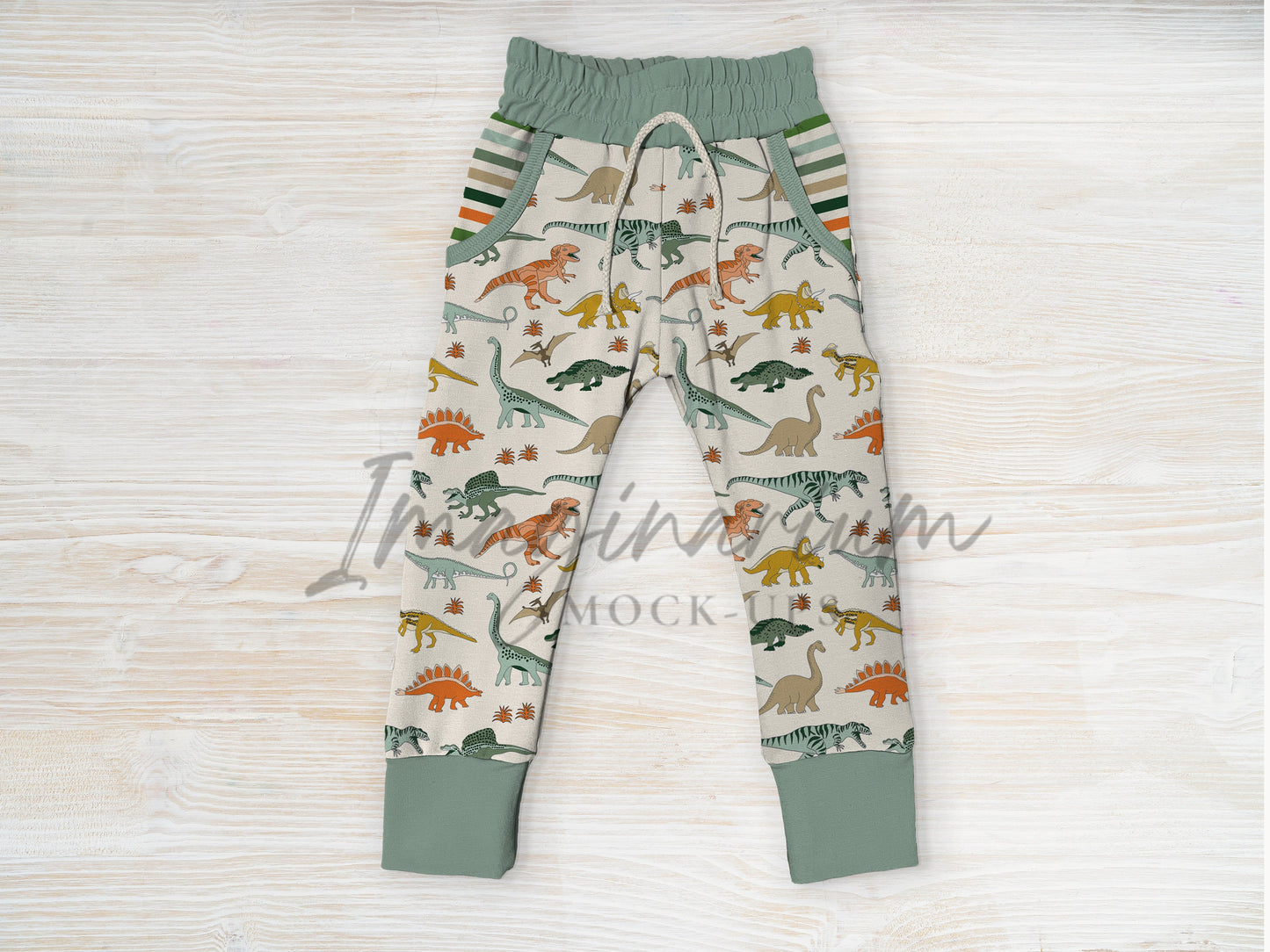 Jogger Pants Mock Up, Realistic Clothing Mockup for Photoshop and Procreate