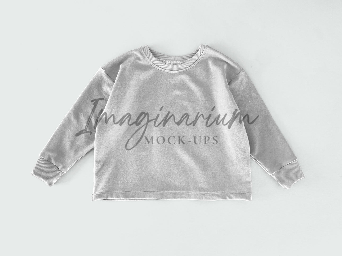 Long Sleeve Oversized Tee Mock Up, Realistic Clothing Mockup for Photoshop and Procreate