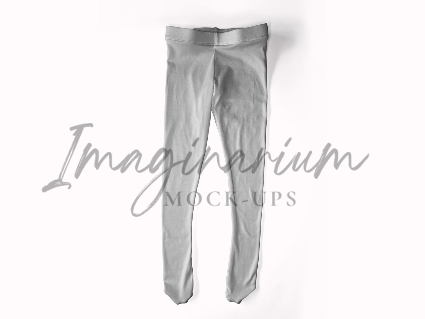 Kids Tights Mock Up, Realistic Clothing Mockup for Photoshop and Procreate