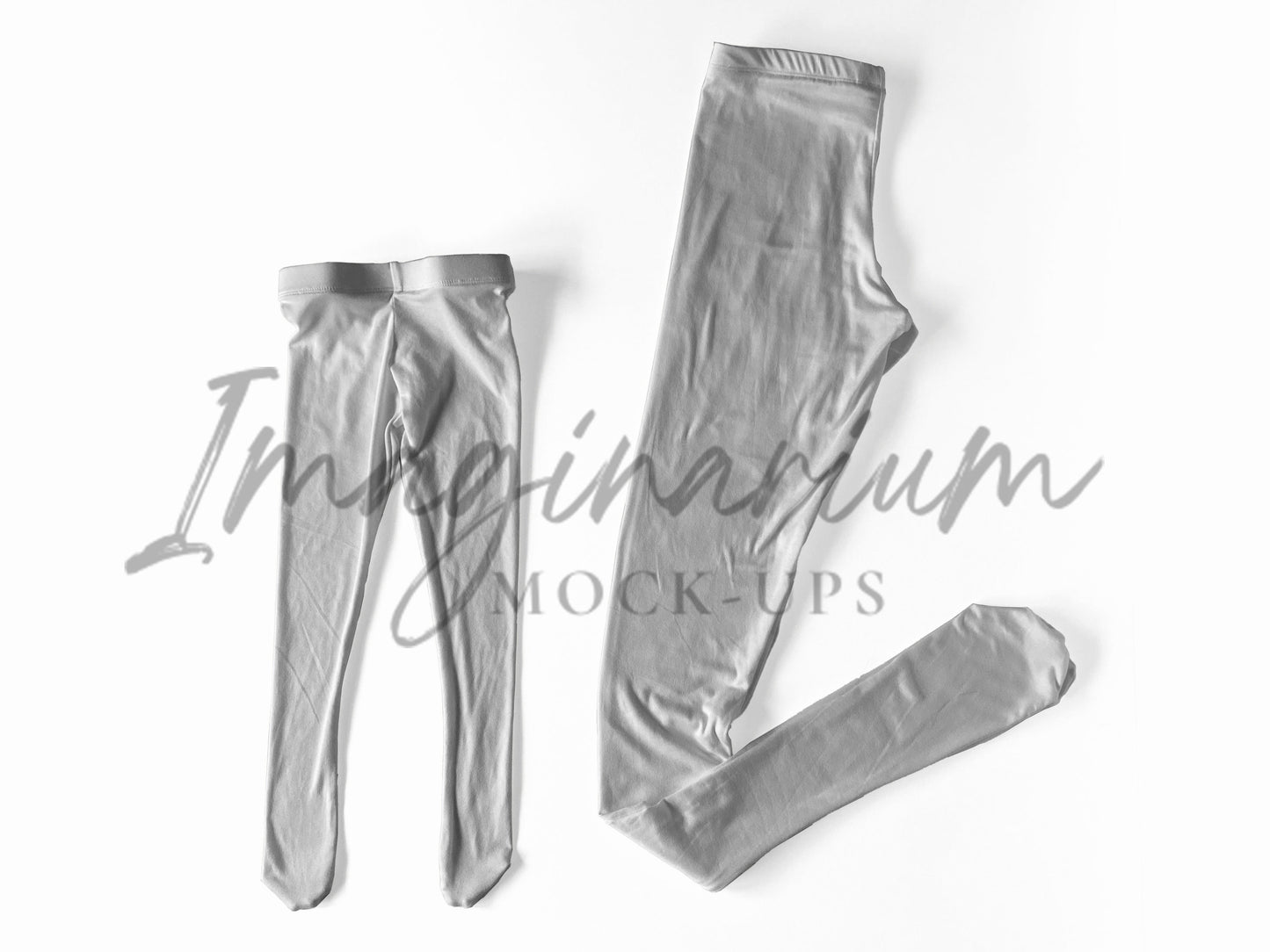 Mommy and Me Opal Tights Mock Up, Realistic Clothing Mockup for Procreate and Photoshop