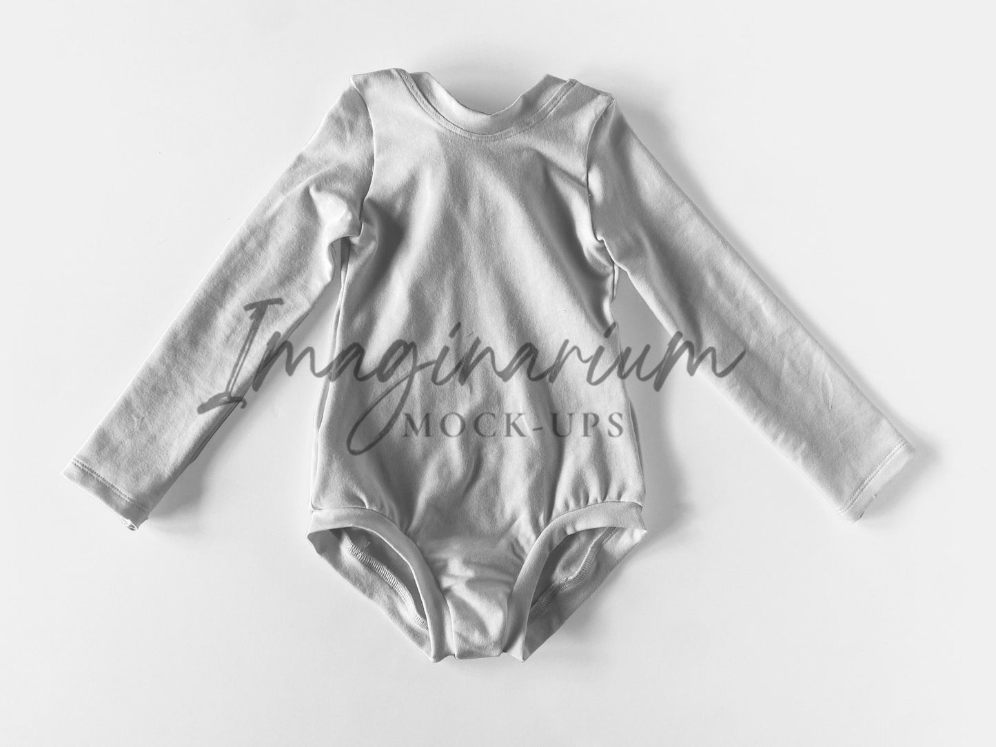 Long sleeve Leotard Mock Up, Realistic Clothing Mockup for Photoshop and Procreate