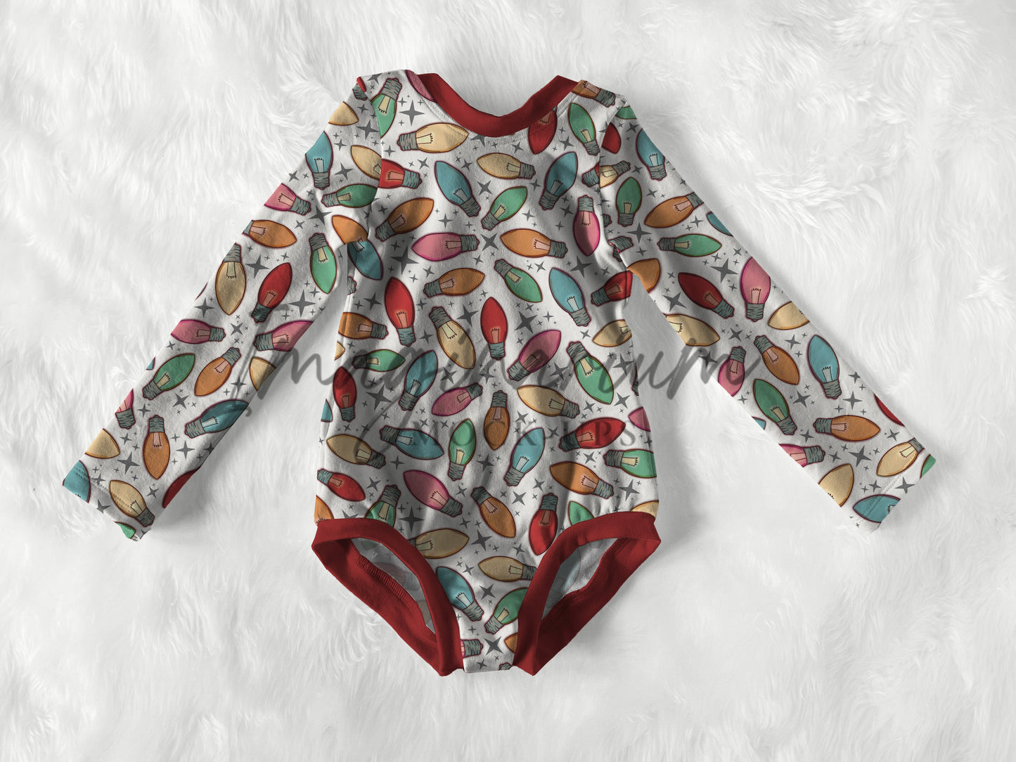 Long sleeve Leotard Mock Up, Realistic Clothing Mockup for Photoshop and Procreate