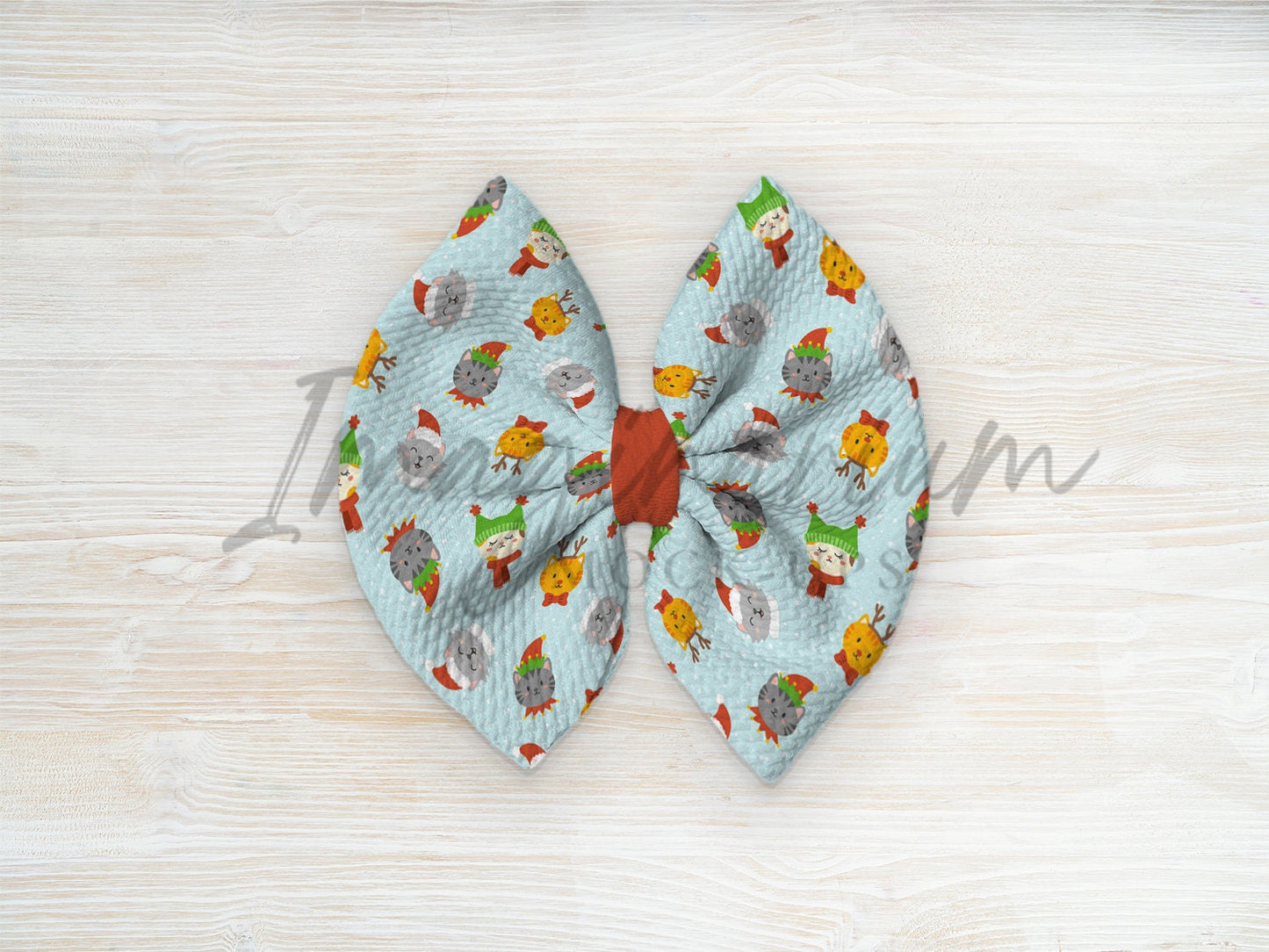 5 Inch Bullet Fabric Bow Mock Up, Realistic Mockup for Photoshop and Procreate