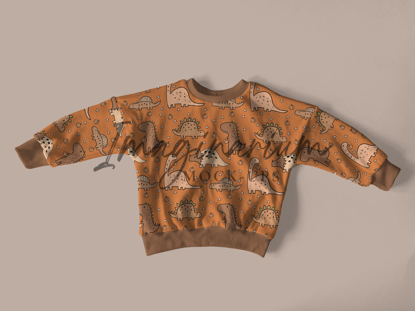 Oversized Sweater Thick and Normal Neckband Mock Up, Realistic Clothing Mockup for Photoshop and Procreate