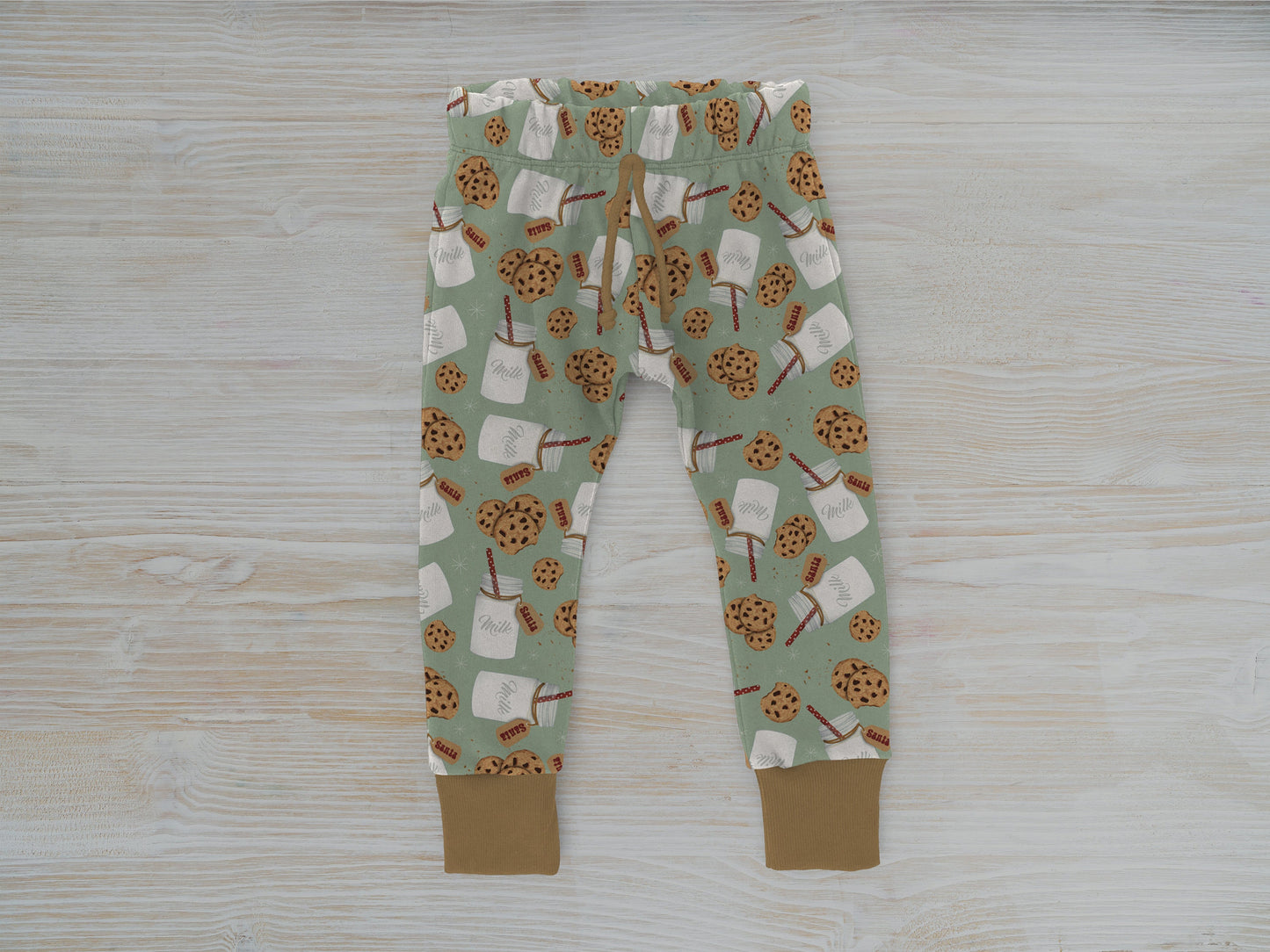 Fold Over Elastic Playday Pants Jogger Mock Up, Realistic Clothing Mockup for Photoshop and Procreate