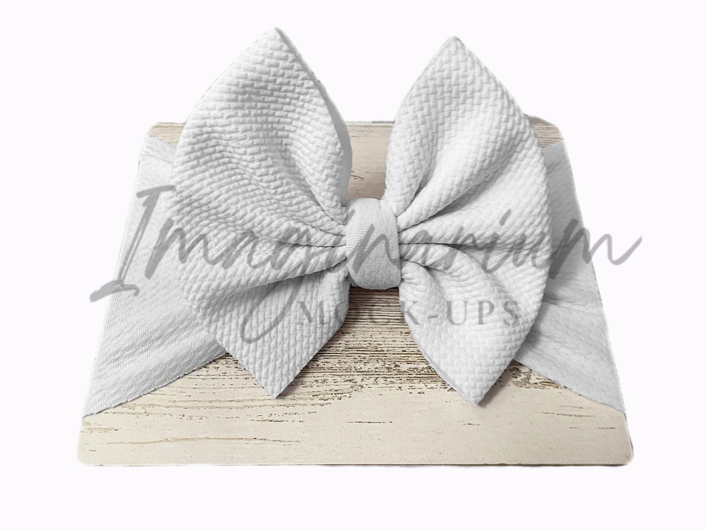 Bullet Bow Head Wrap Mock Up, Realistic Mockup for Photoshop and Procreate