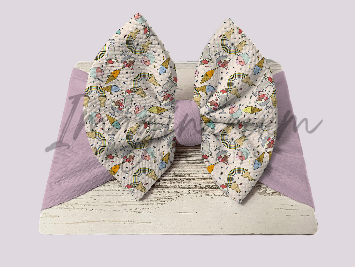 Bullet Bow Head Wrap Mock Up, Realistic Mockup for Photoshop and Procreate