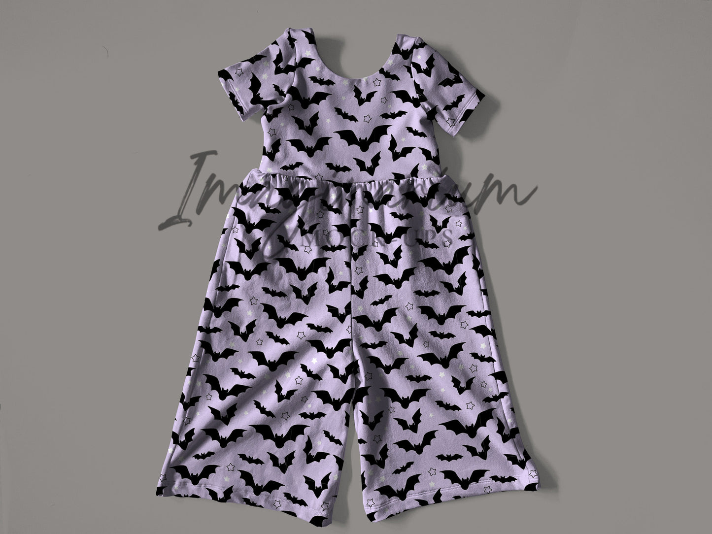 Autumn Jumper Short Sleeve Pants Romper Mock Up, Realistic Mockup for Photoshop and Procreate