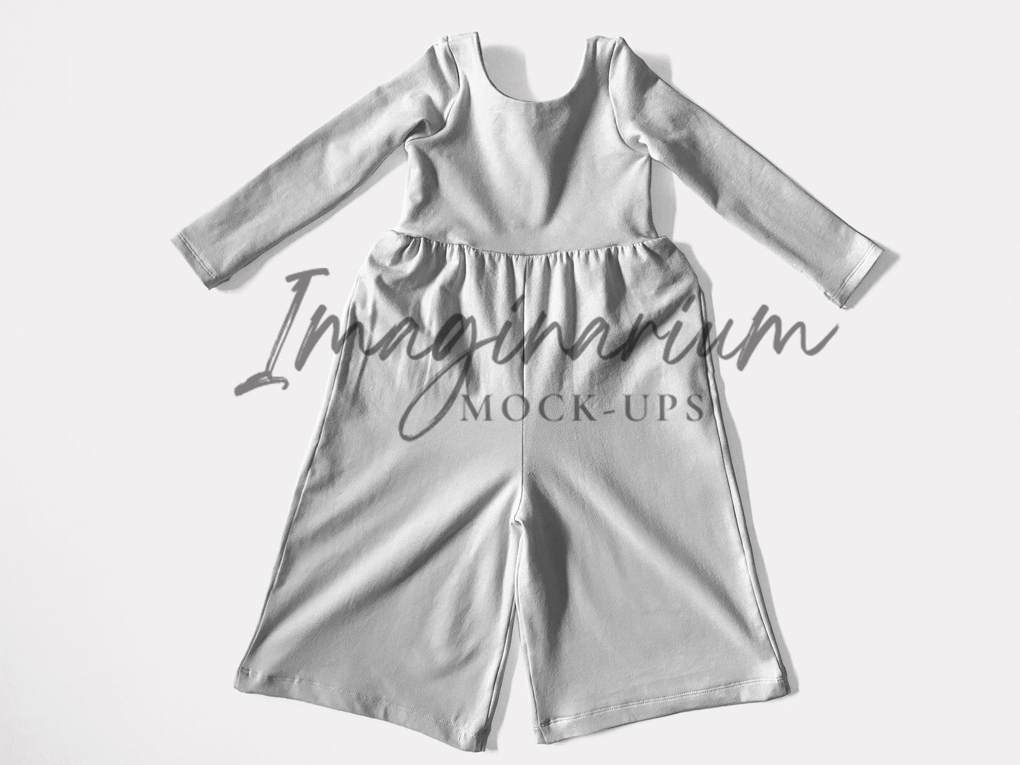 Autumn Jumper Long Sleeve Pants Romper Mock Up, Realistic Mockup for Photoshop and Procreate