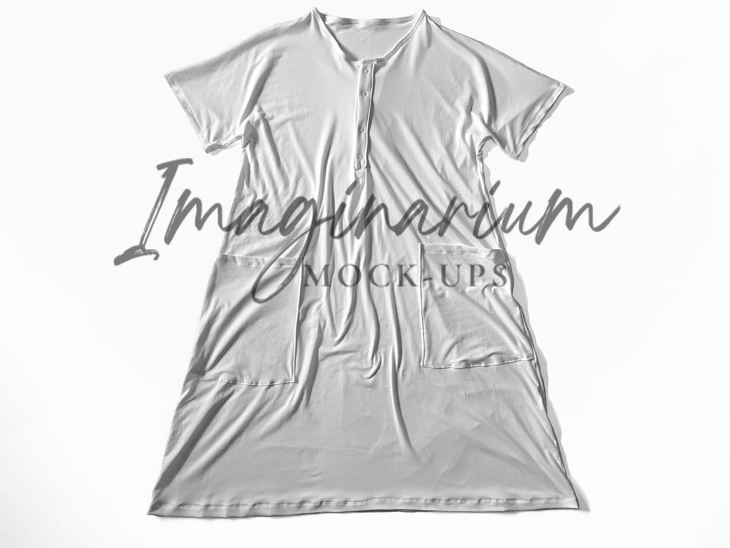 Adult Modern House Dress Mock Up, Realistic Mockup for Photoshop and Procreate