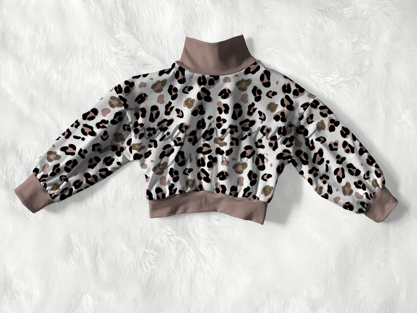 Bishop Sleeve Mock Neck Sweater Mock Up, Realistic Clothing Mockup for Photoshop and Procreate