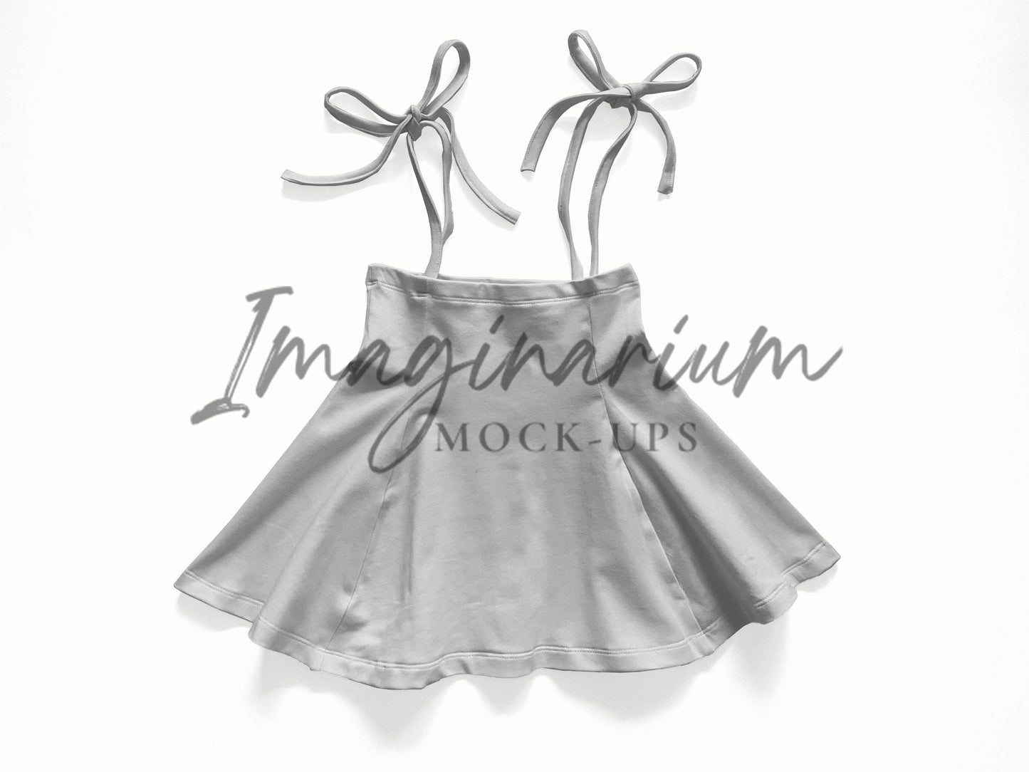Skirted Tie Jumper Mock Up, Realistic Mockup for Photoshop and Procreate