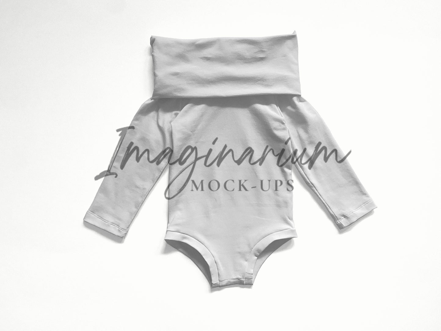 Long Sleeve Off Shoulder Leo Mock Up, Realistic Leotard Mockup for Photoshop and Procreate