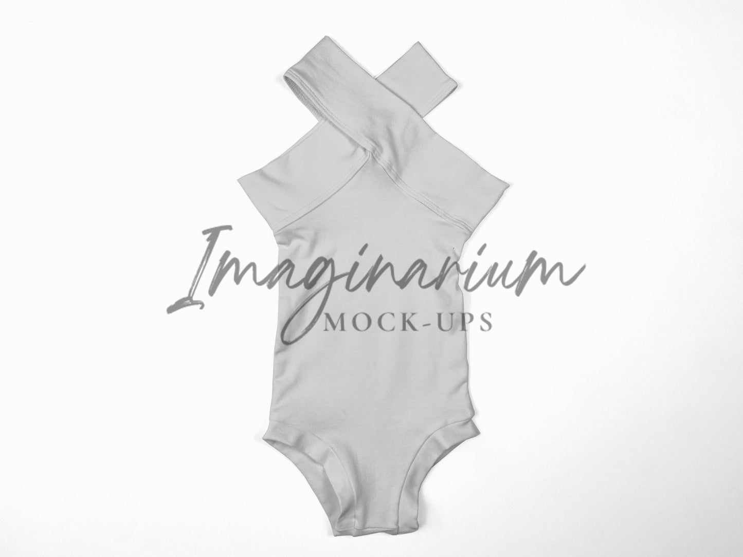 Cross Neck Leotard Mock Up, Lexi Leo, Realistic Clothing Mockup for Photoshop and Procreate