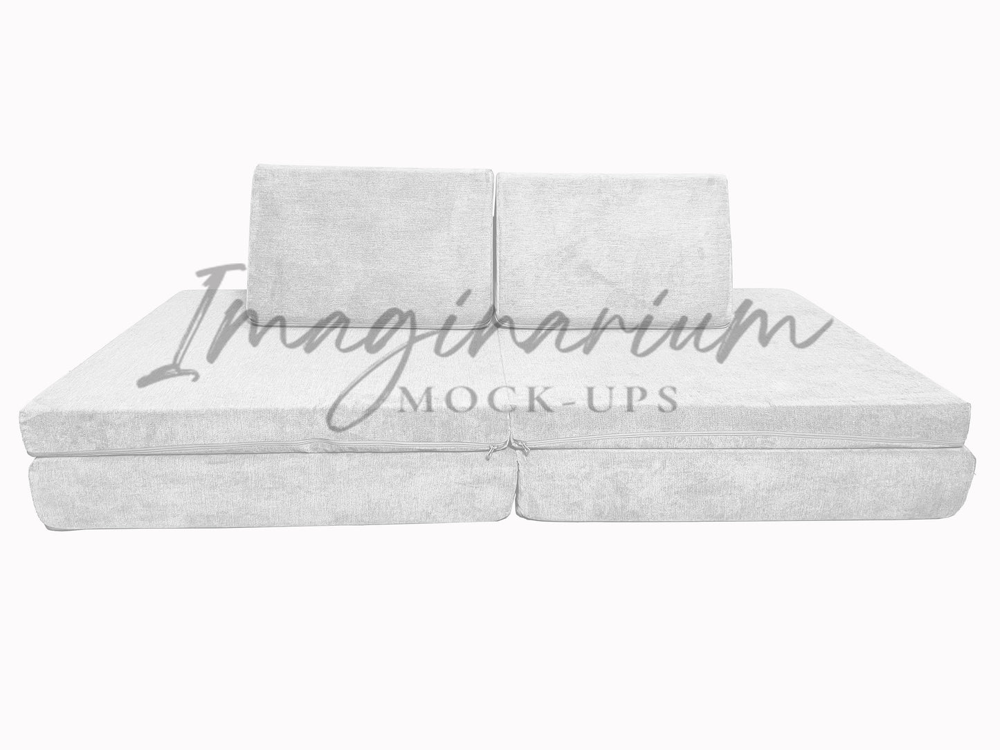 Kids Couch Mock Up, Customizable Realistic Mockup for Procreate and Photoshop