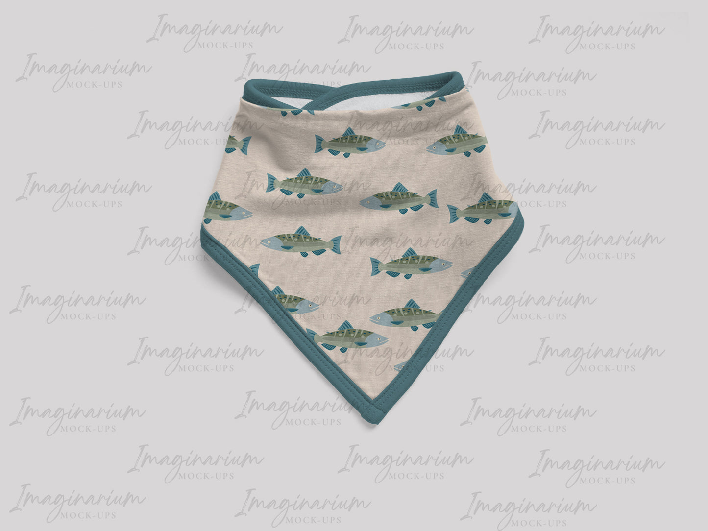 Bandana Bib BUNDLE Mock Up, Realistic Baby Bib Mockup for Photoshop and Procreate