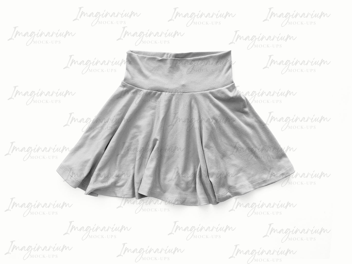 Brielle Skirt Mock Up, Realistic Clothing Mockup for Photoshop and Procreate