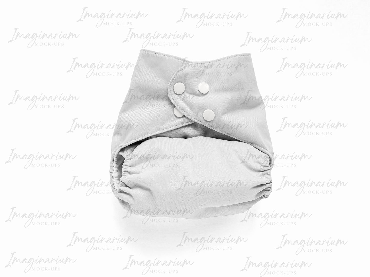 Cloth Diaper Front View Mock Up, Realistic Mockup for Photoshop and Procreate
