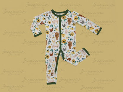 Snap Sleeper Mock Up, Realistic Baby Pajama Mockup for Photoshop and Procreate