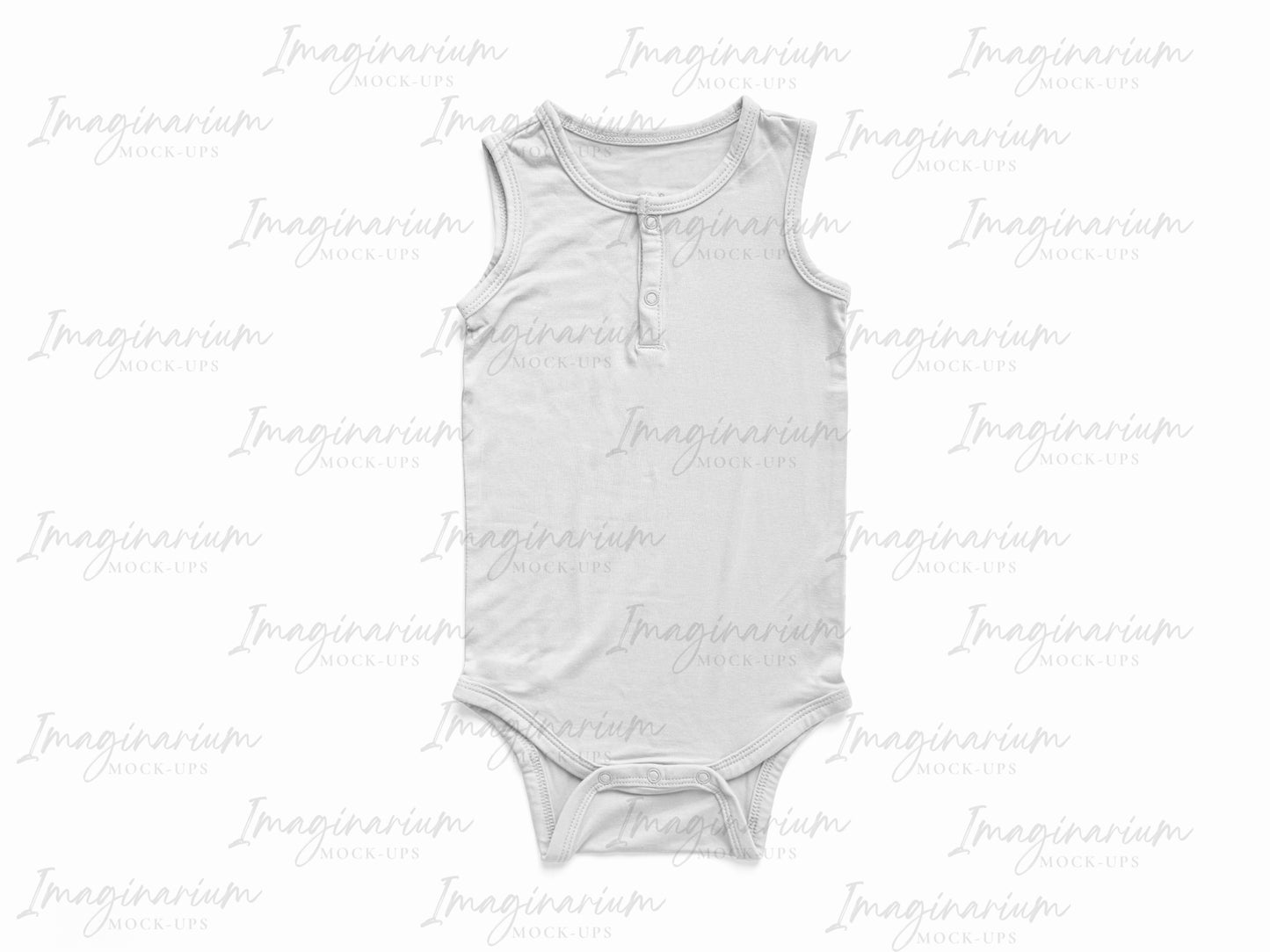 Tank Onsie Mock Up, Realistic Clothing Mockup for Photoshop and Procreate