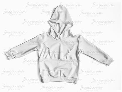 Dax Hoodie Mock Up, Realistic Clothing Mockup for Photoshop and Procreate