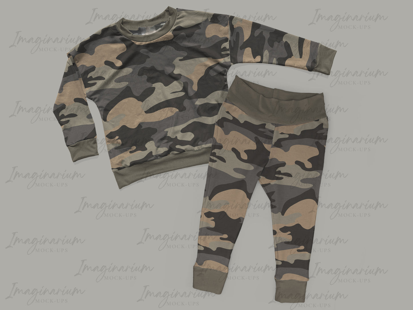 Long Sleeve Dolman and Leggings Pants Mock Up, Realistic Mockup for Photoshop and Procreate