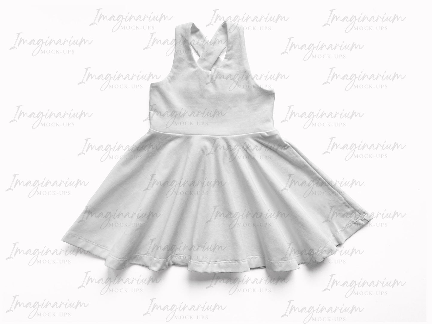 Indy Dress Mock Up, Realistic Clothing Mockup for Photoshop and Procreate