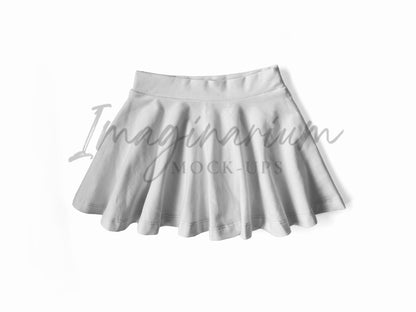 Salerno Top and Skirt Outfit Mock Up, Teardrop Back, Realistic Clothing Mockup for Photoshop and Procreate