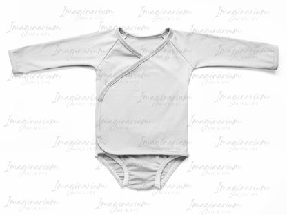 Baby Wrap Set BUNDLE, Group Flat lay and individual item Mock-ups, Realistic Clothing Mockup for Procreate and Photoshop
