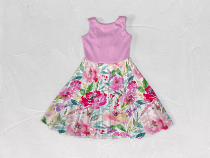 Grow With Me Summer Dress Mock Up, Realistic Clothing Mockup for Photoshop and Procreate