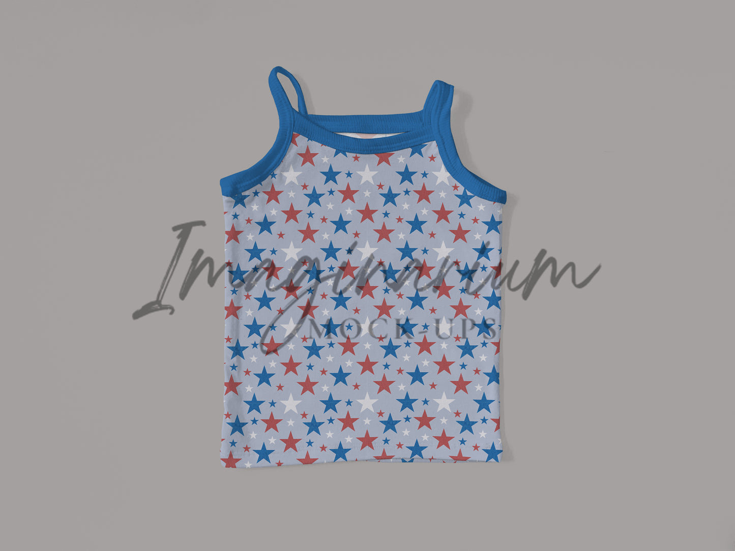 Summer Cami Tank Top Mock Up, Realistic Clothing Mockup for Photoshop and Procreate