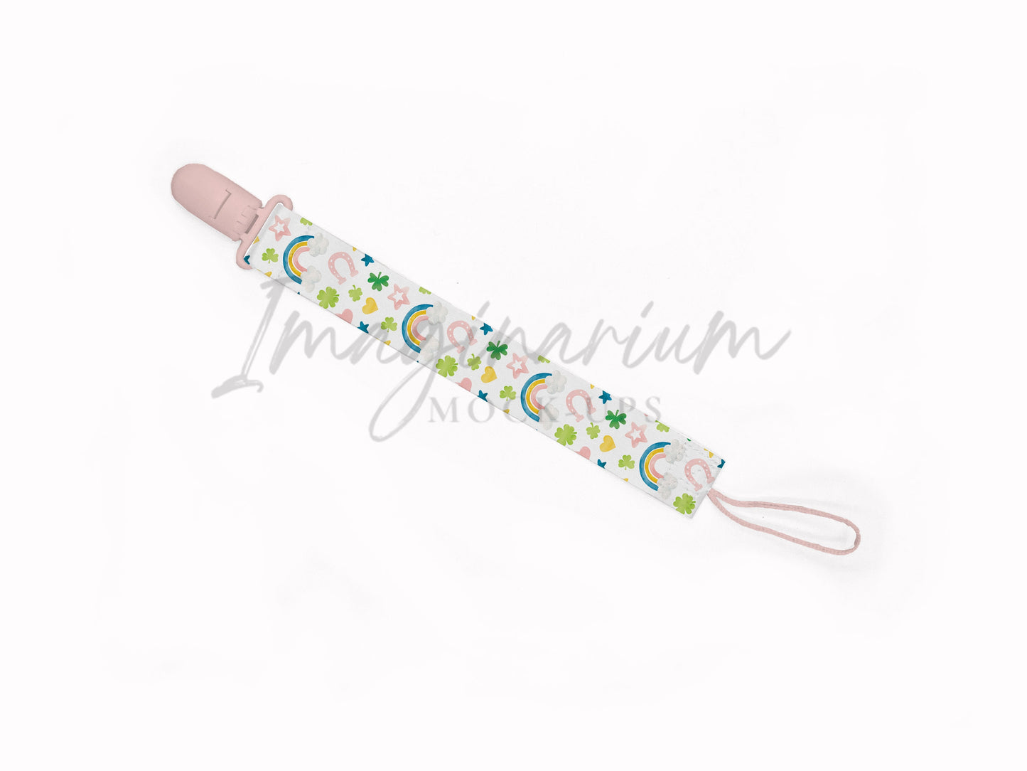 Pacifier Clips Binky Clip Dummy Clip Mockup, Realistic Mock Up for Procreate and Photoshop