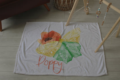Playmat Blanket Mock Up, Realistic 30x20 Minky Blanket Mockup for Photoshop and Procreate